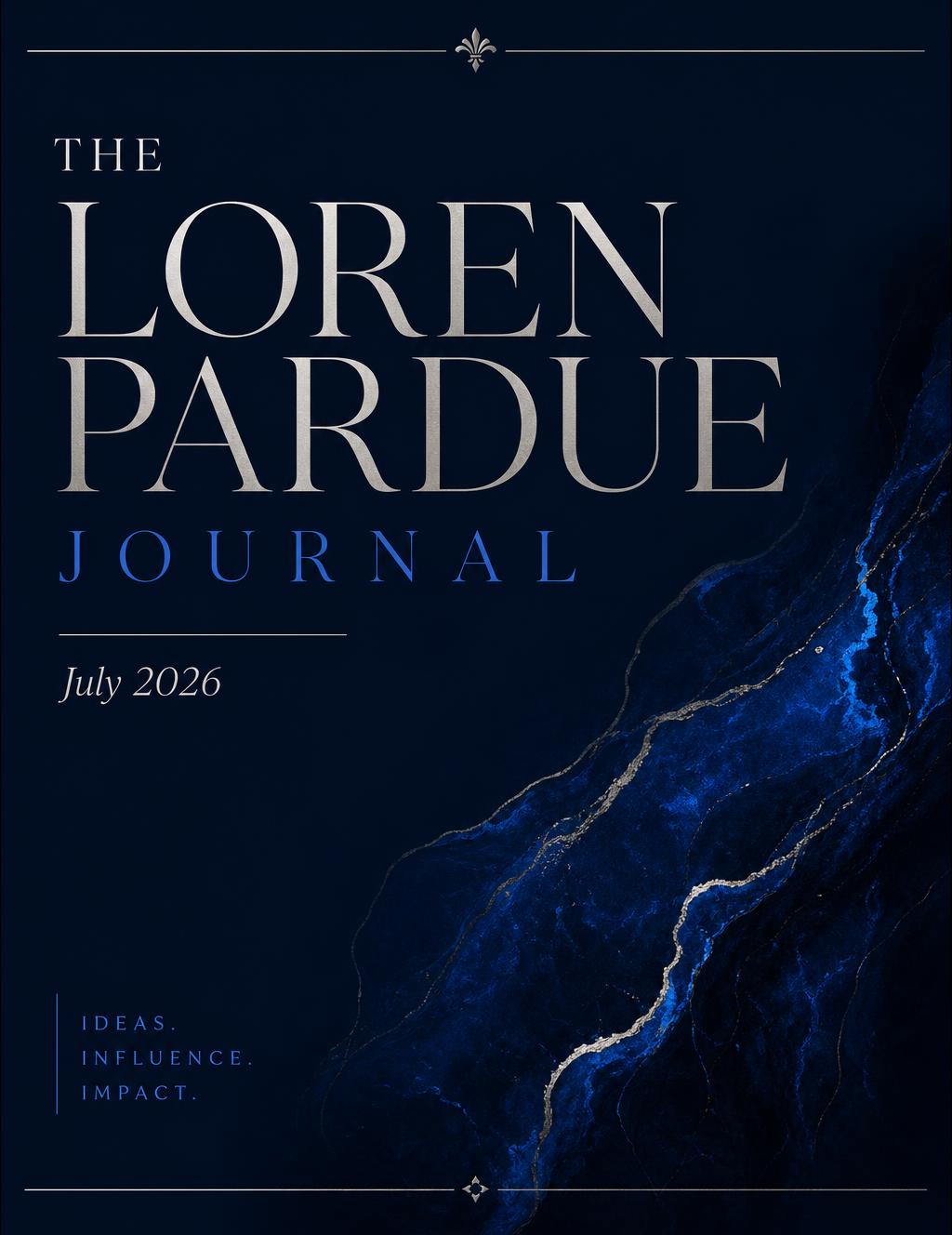 The Loren Pardue Journal cover